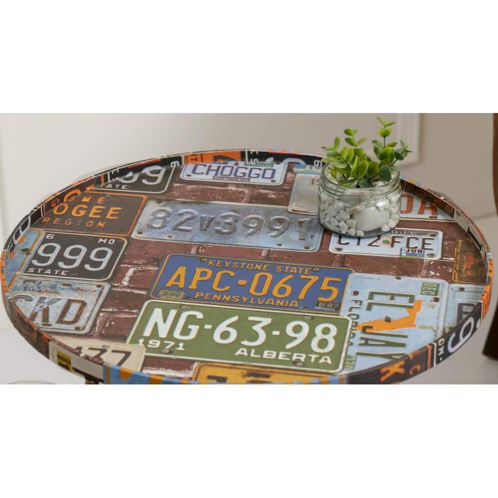 Muddy Miles Round Nesting Tables with Wooden Legs, Side Tables, Wooden Tables, Living Room Decor by A Tiny Mistake