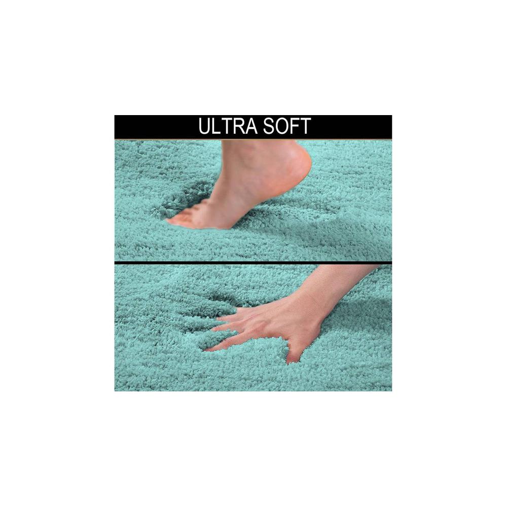 Bathmat 2500 GSM Microfiber Anti Skid Slip Water Absorbent Machine Washable and Quick Dry Vages Mats for Bathroom, Kitchen, Entrance