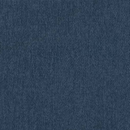 Apollo Fabric Sectional Sofa (Colour : Lapis Blue, Cushion : Soft, Back Type : Regular, Seating Capacity : Left Aligned 3 Seater + Left Aligned Chaise + Ottoman)