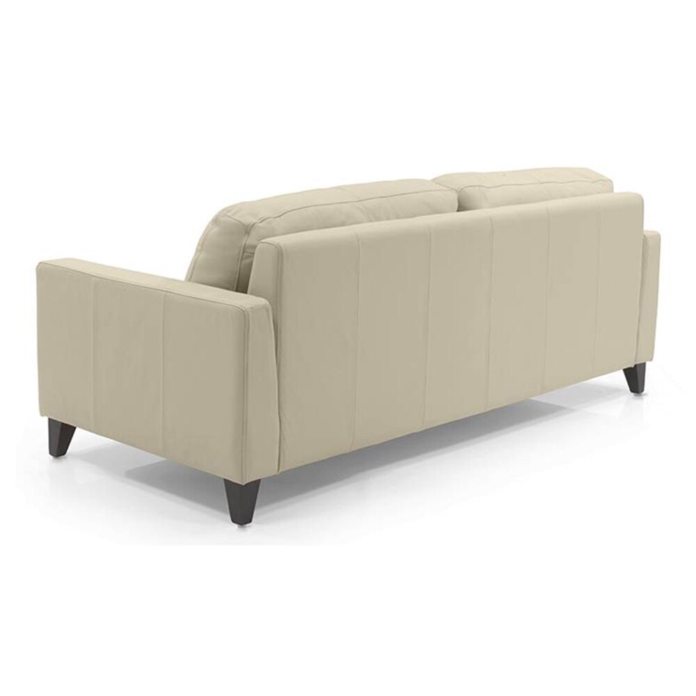 Franco 3 Seater Leather Sofa in Cream Colour