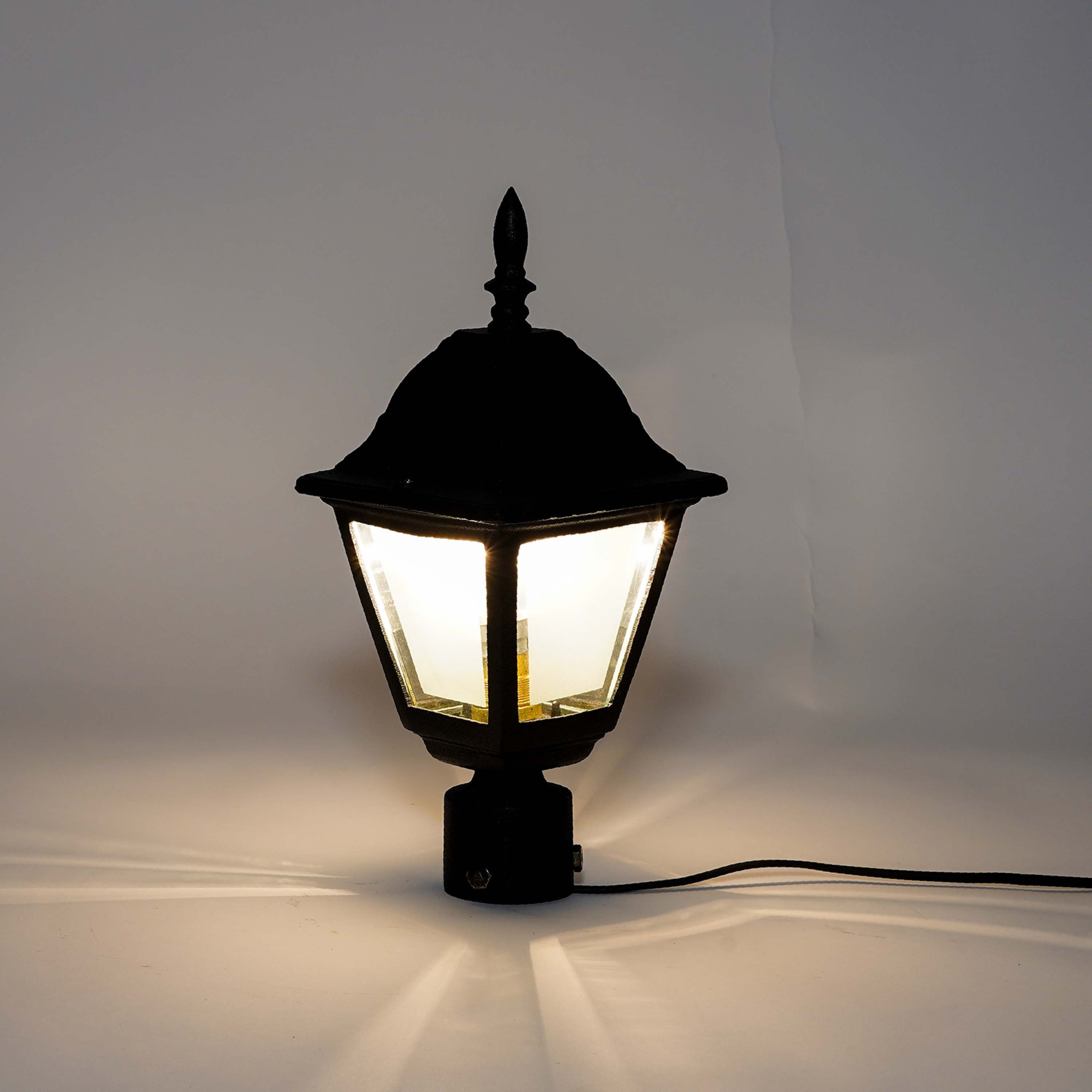 Oslo Black Outdoor Gate Light