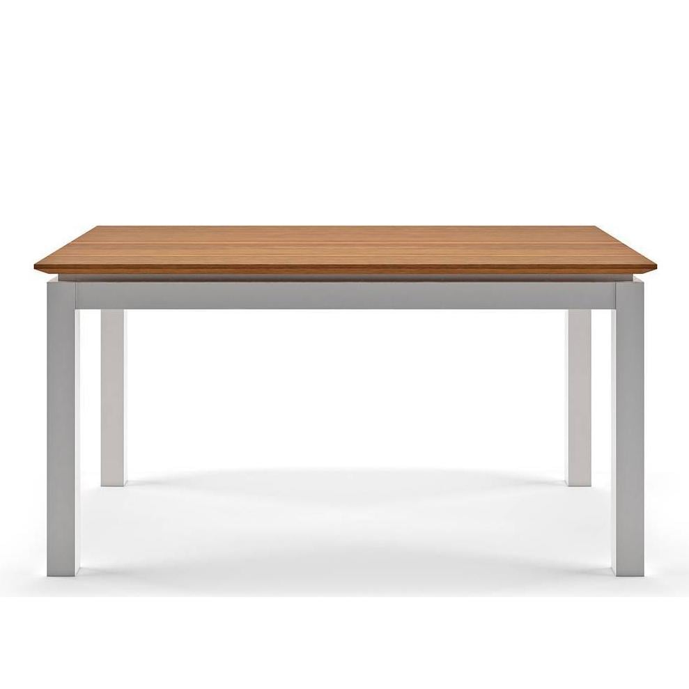 Diner 6 Seater Dining Table In Golden Oak Finish