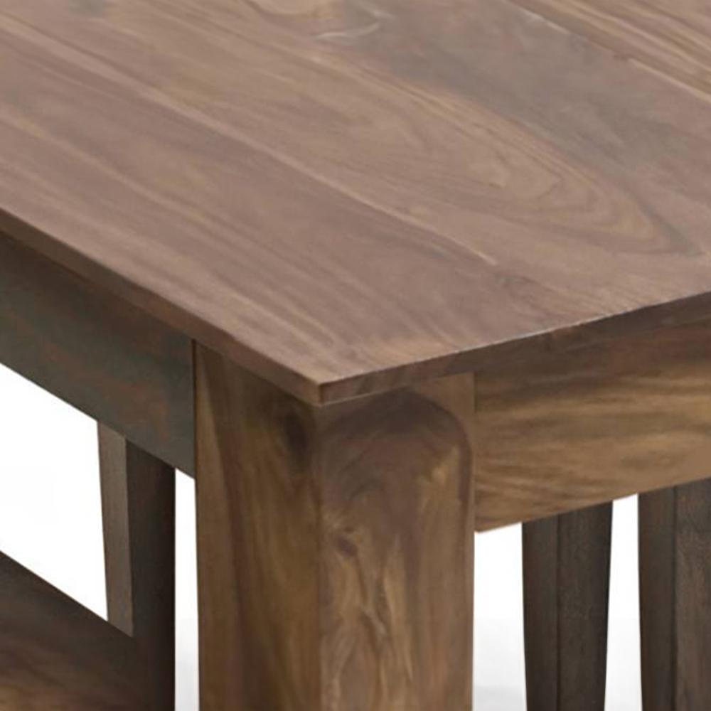 Arabia - Capra 6 Seater Dining Table Set Finish Mahogany