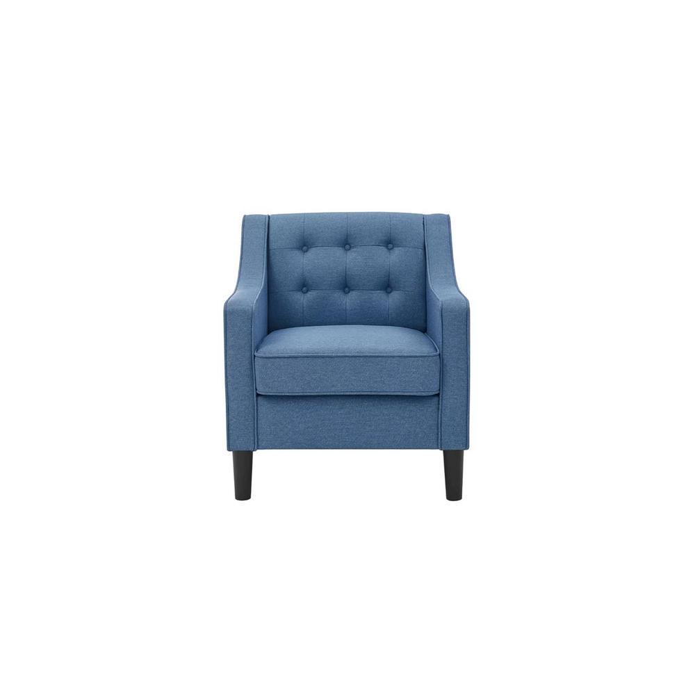 Pearson Accent Chair With Ottoman Blue