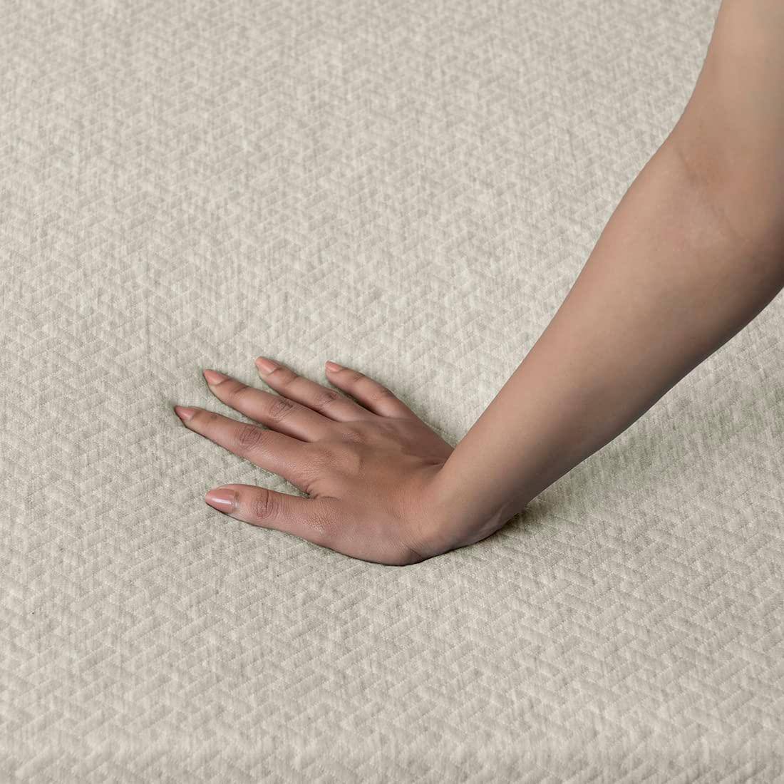 LiveIn Adapt - Roll Pack Mattress with 3 Interchangeable Firmness Layers (78 x 48 in, 6 Inches)