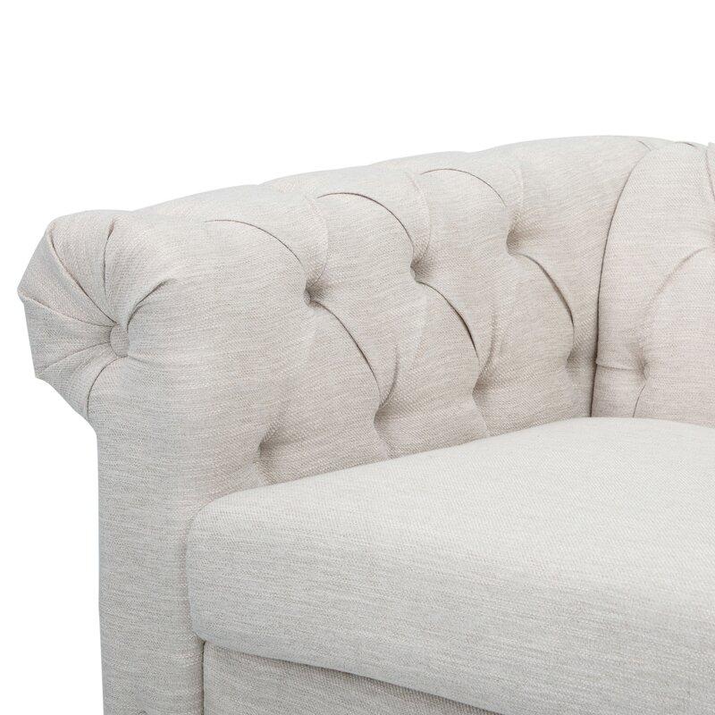 Rolex Fabric Sofa - Light Grey
