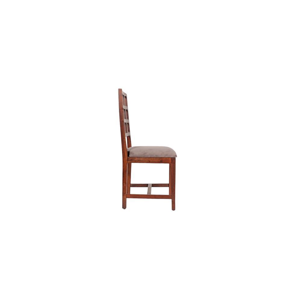 galician solid wood  dining chair in  Provincial Teak