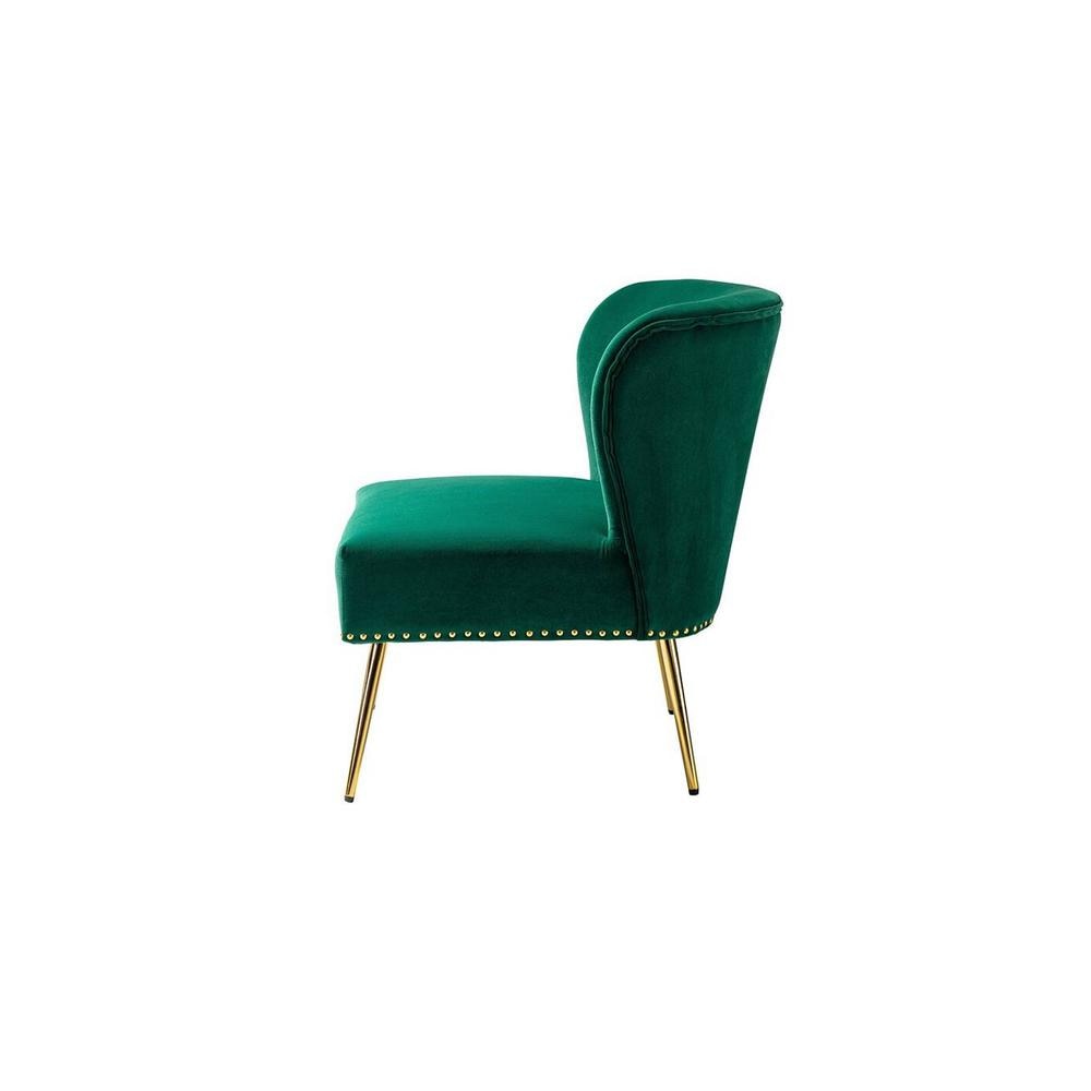 Rabel Accent Chair in Green Colour