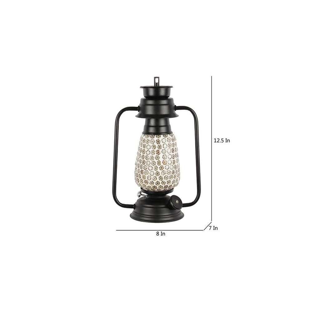 Cora Multicolor Metal Wall Mounted Lantern Lamp