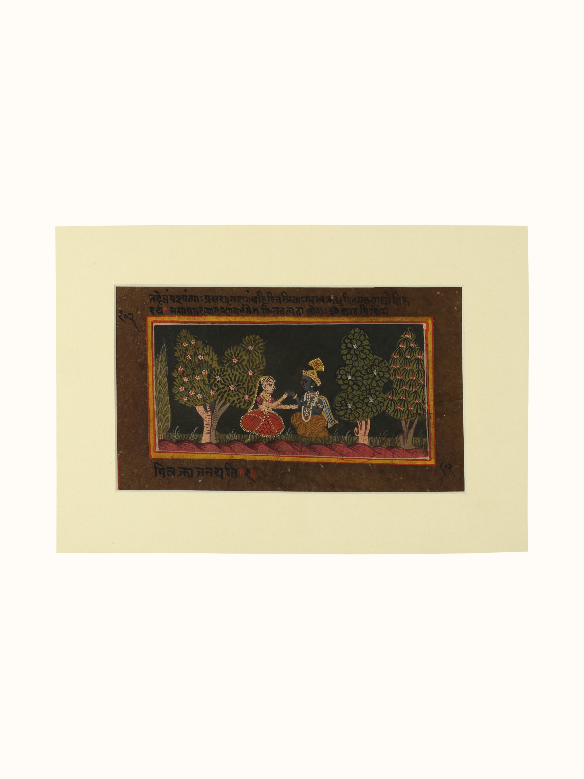 Radha Krishna Milan Pichwai Painting