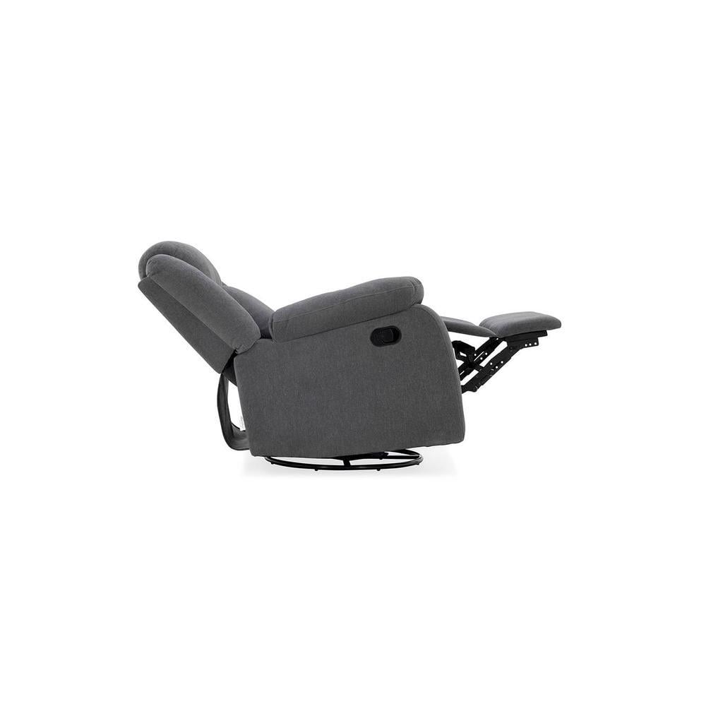 Avalon Fabric One Seater Manual Recliner in Grey Colour