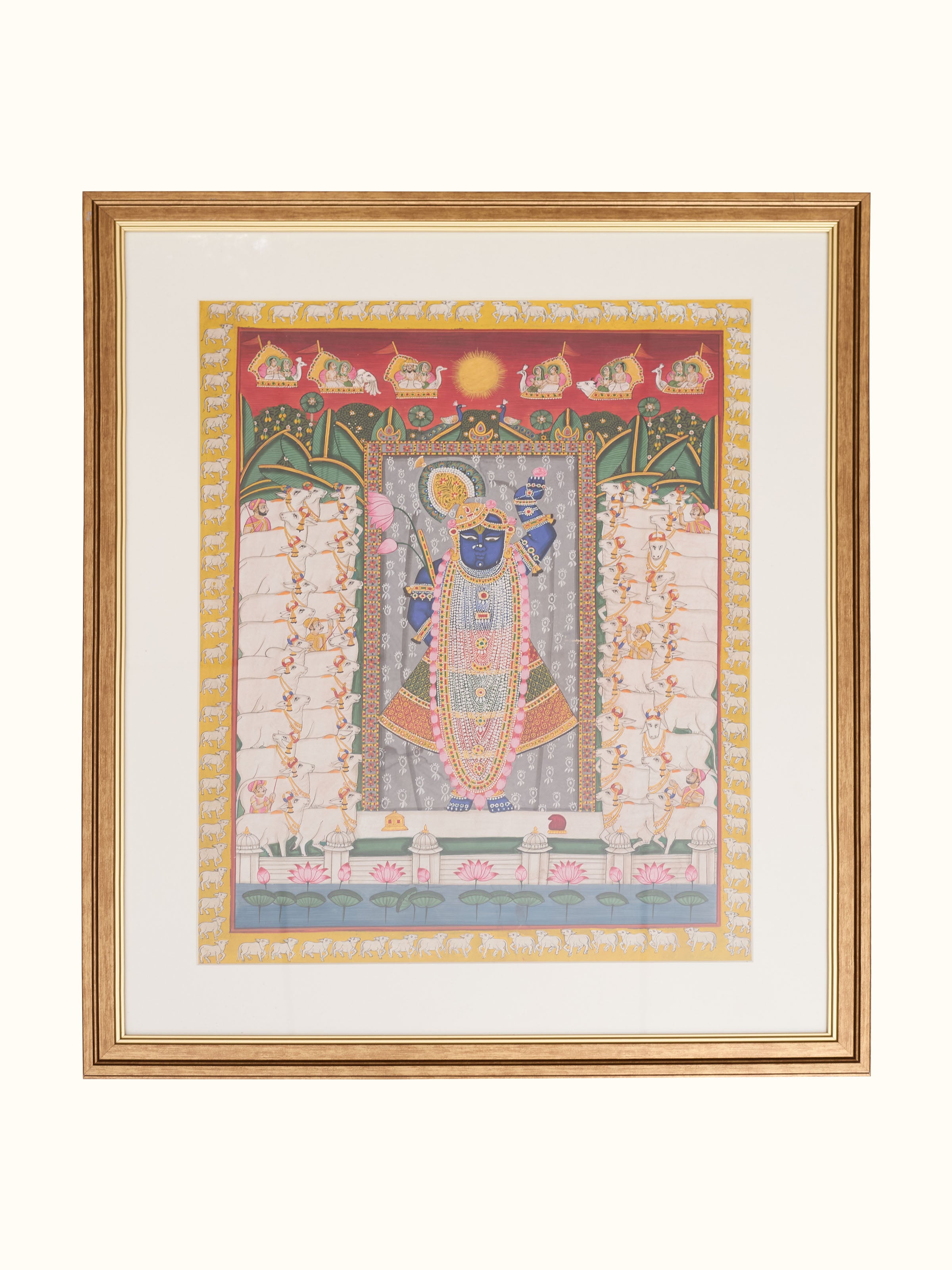 Gopasthami Pichwai Painting