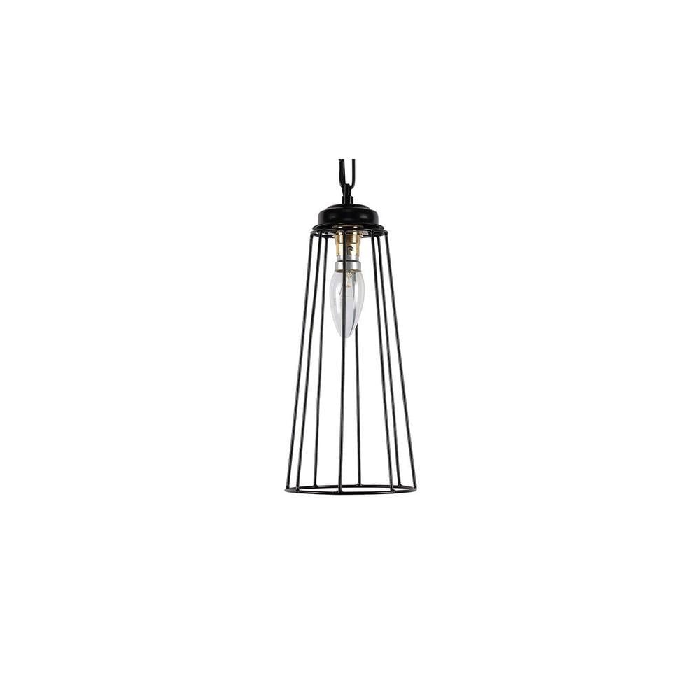 Brixton Black Metal Hanging Light
