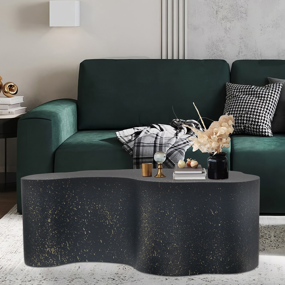 Metalsmith Coffee Table – Decorative Iron, Black Finish