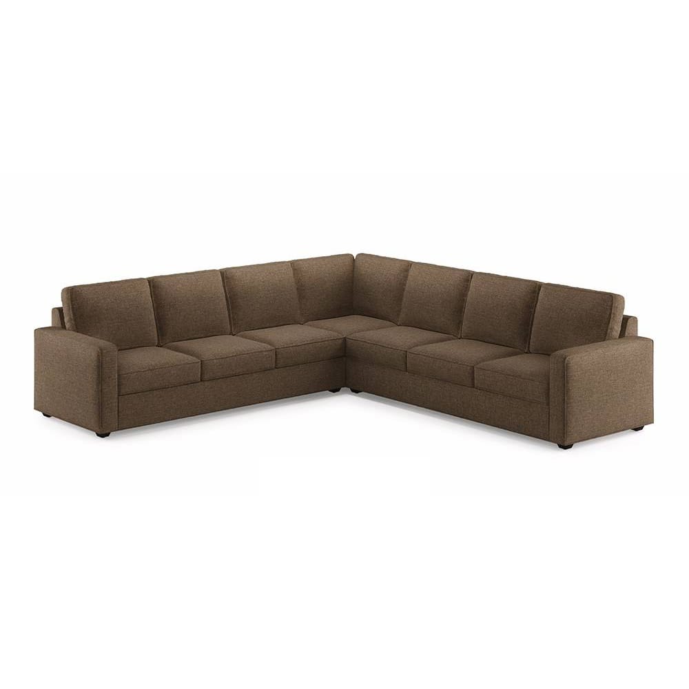 Apollo Corner Sofa (Seating Capacity : Left Aligned 3 Seater + Right Aligned 3 Seater + Corner, Colour : Dune, Cushion Type : Soft, Back Height : Regular)
