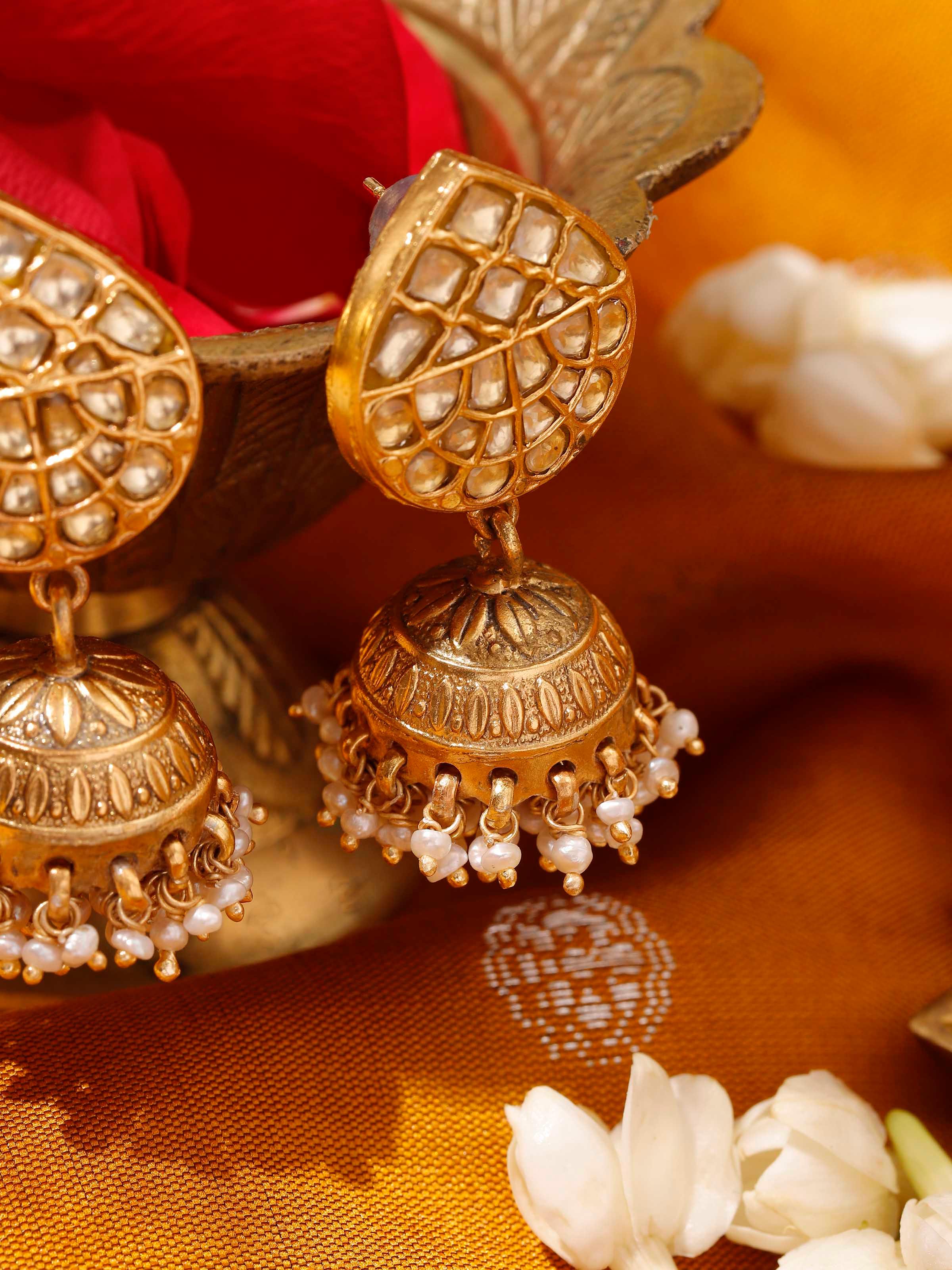 Silver Smithing Jhumkas