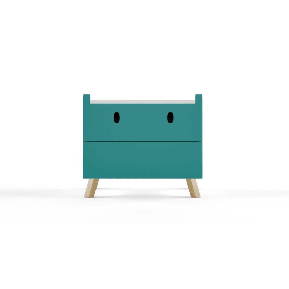 Cousin Hippo Side Table with Chest of Two Drawers