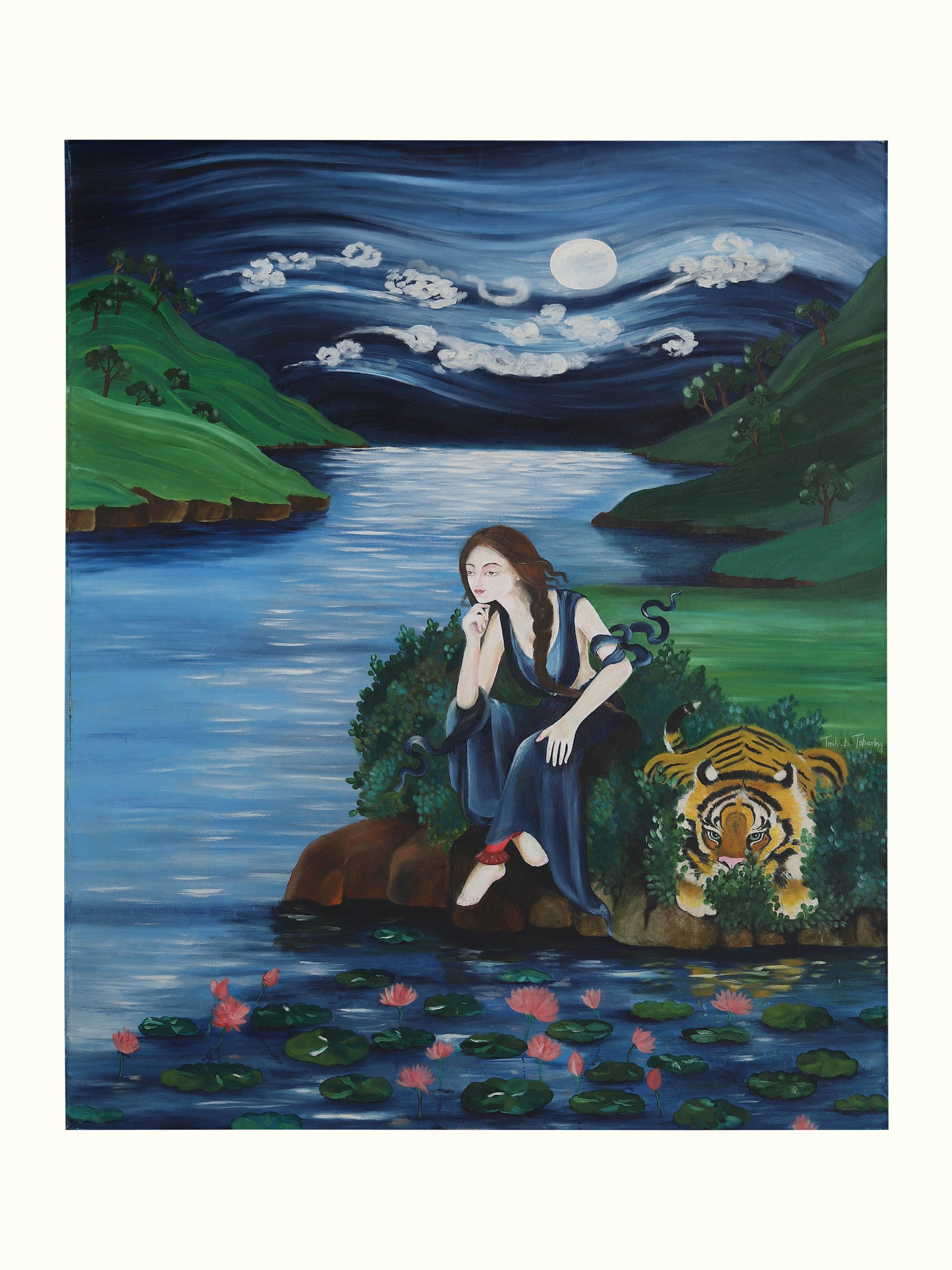 Mindfulness Thangka Painting