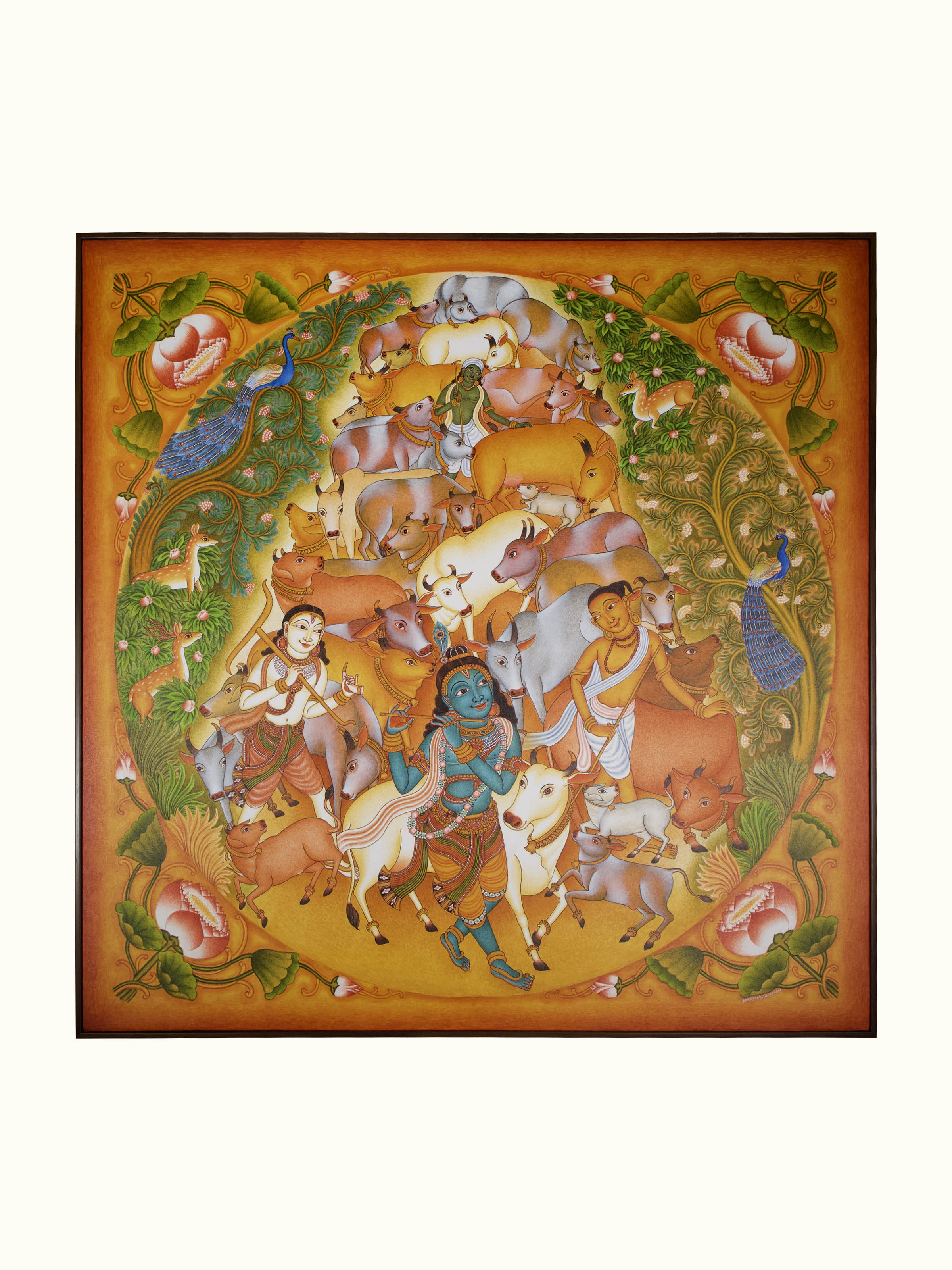 Nanda Nandana Kerala Mural Painting