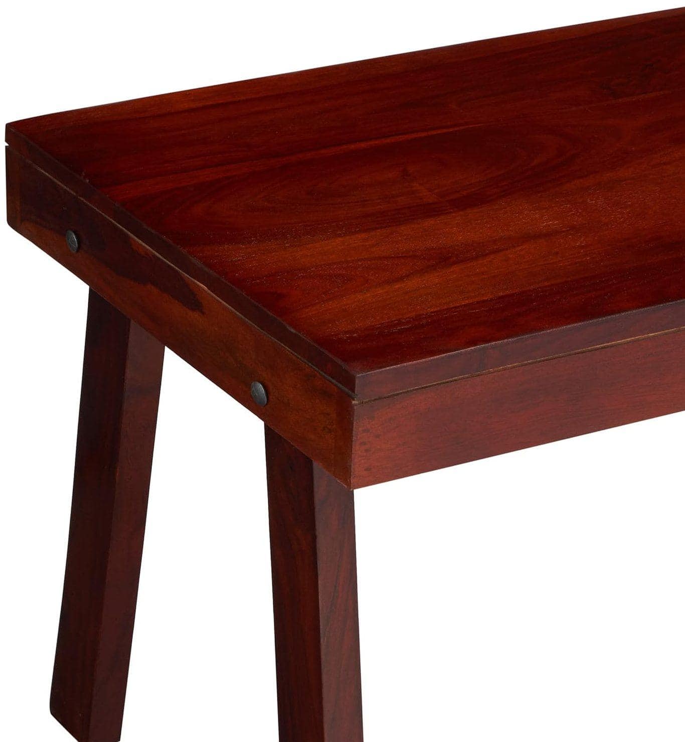 Mayfield Sheesham Wood Contemporary Rectangle Coffee Table In Honey Finish