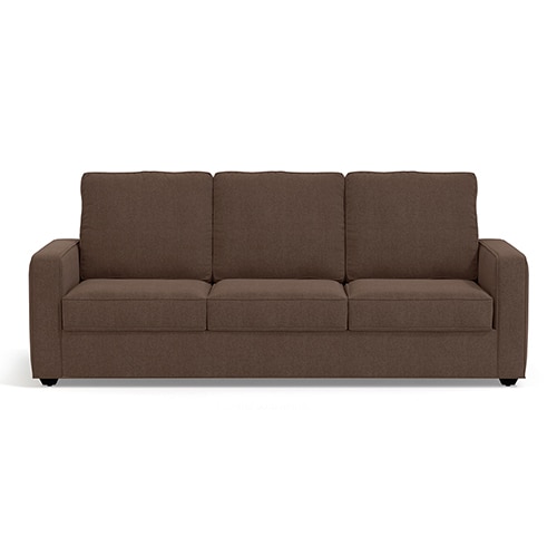Apollo Sofa Set (Colour : Daschund Brown, Cushion : Soft, Back Type : High Back, Seater : 3+1+1)