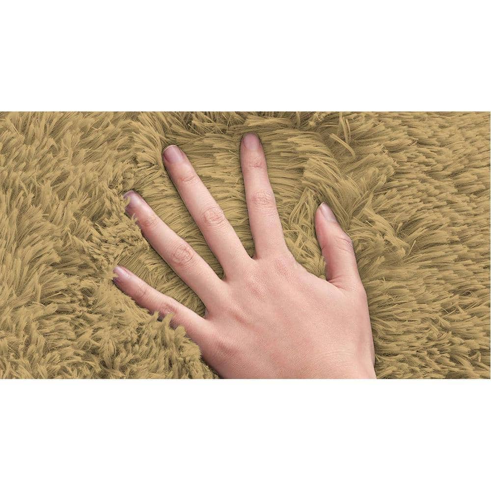 Bath Mat Rabbit Fur 1000 GSM Bathroom Door Mats Anti Skid Water Absorbent Easy Machine Washable Marino Rug for Entrance