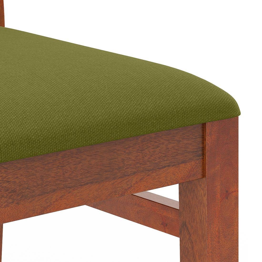 Atlas Solid Wood 6 Seater Compact Dining Table With Atlas Dining Chairs