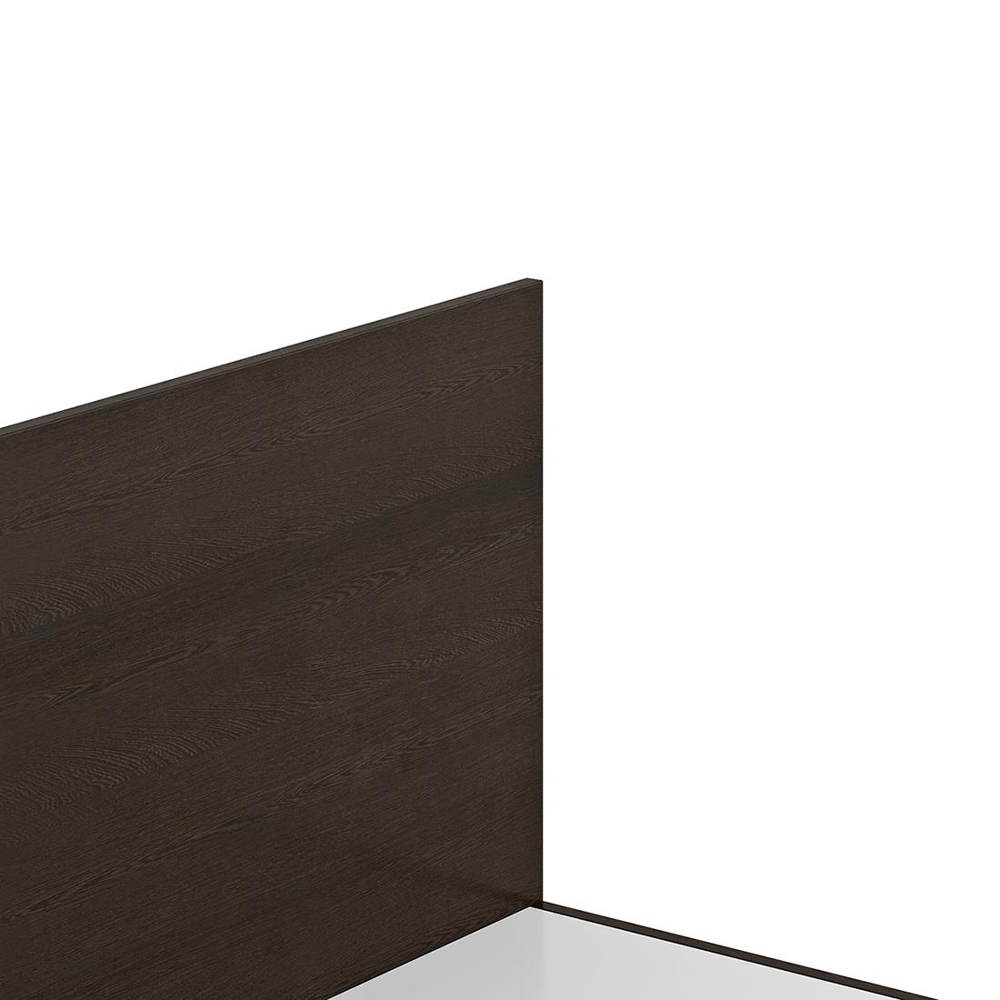 Zoey Engineered Wood Queen Size Box Storage Bed In Dark Wenge Finish