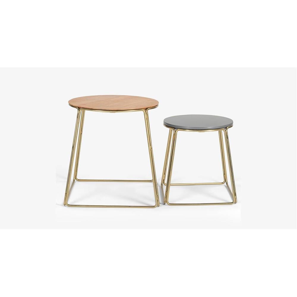 Toshi Round Side Table Set Of 2