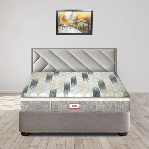 GrandeOrthopedic Euro Top With Rebotech Technology 5.5 Inch Single Size Bonded Foam Mattress (72X30 Inches), ConvolutedHR Foam, SoftRelax Comfort Mattress - Coirfit