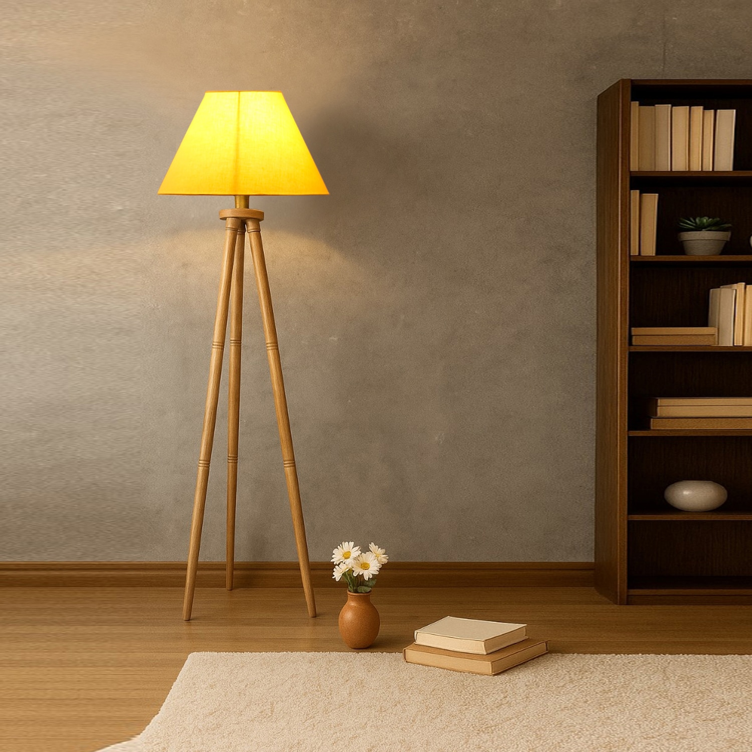 Devansh Tripod Floor Lamp