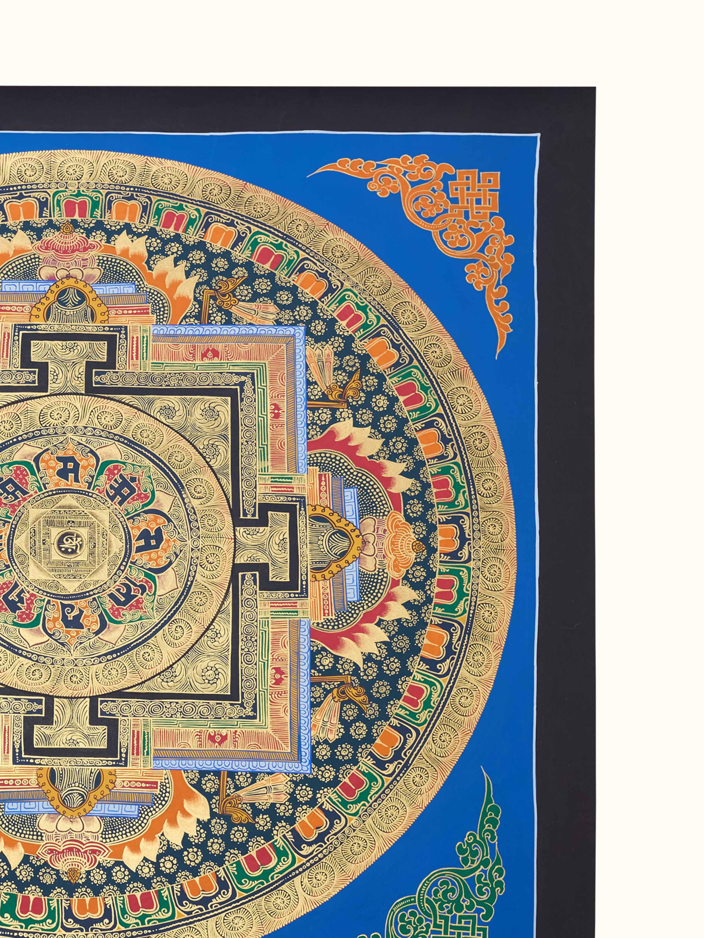 Mantra Mandala Thangka Painting