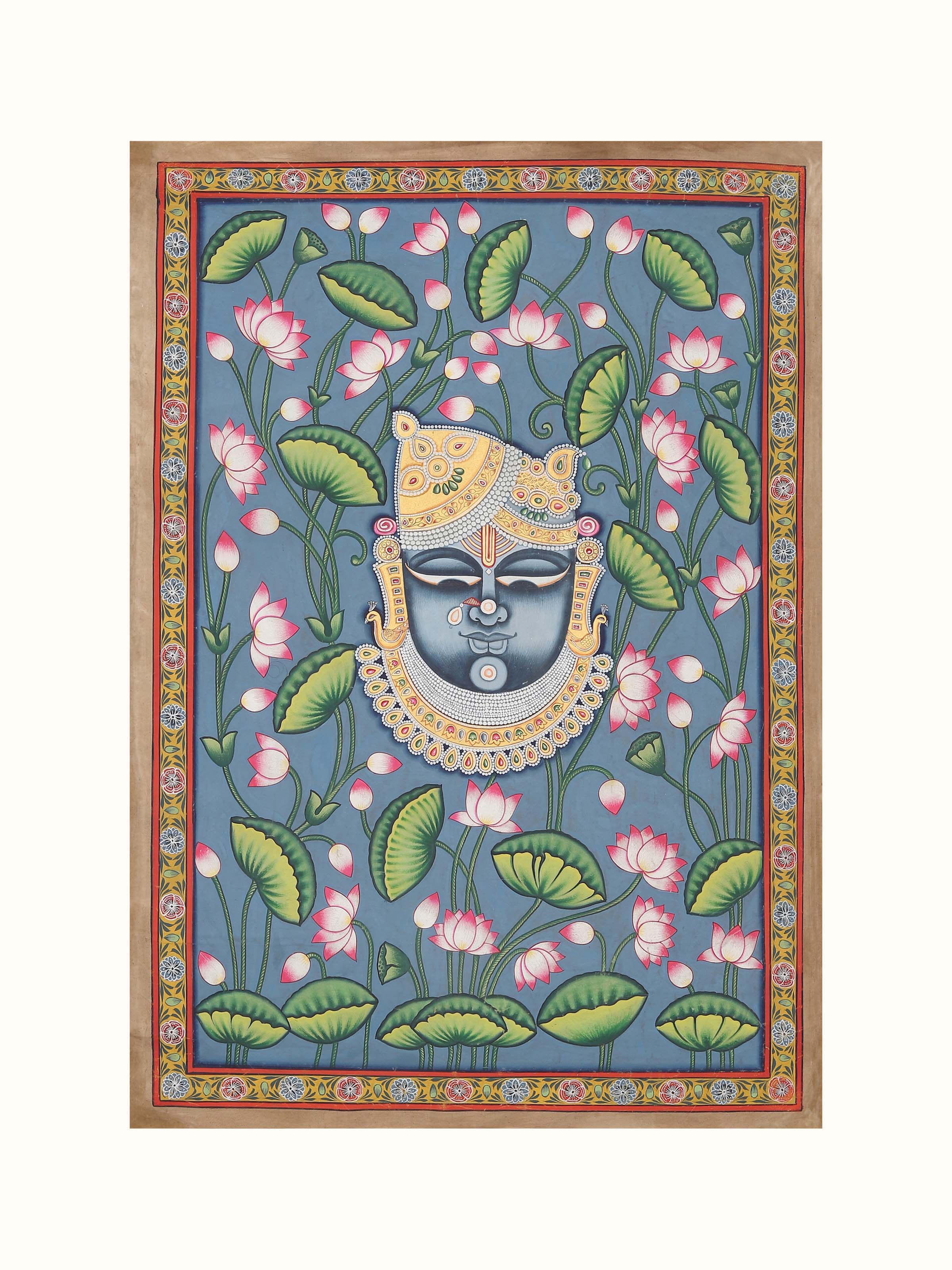 Mukharvind of Shrinathji Pichwai Painting
