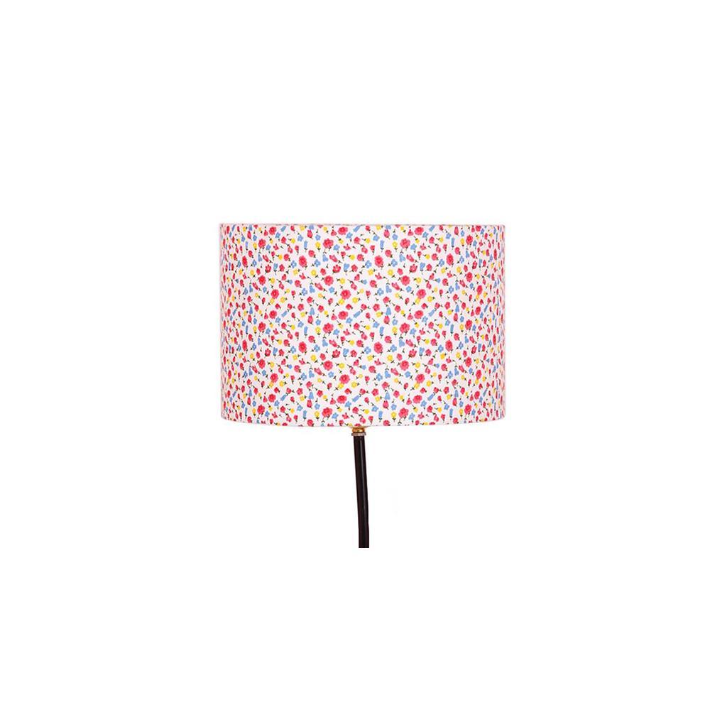 Ferlin Multicolour Cotton Shade Floor Lamp