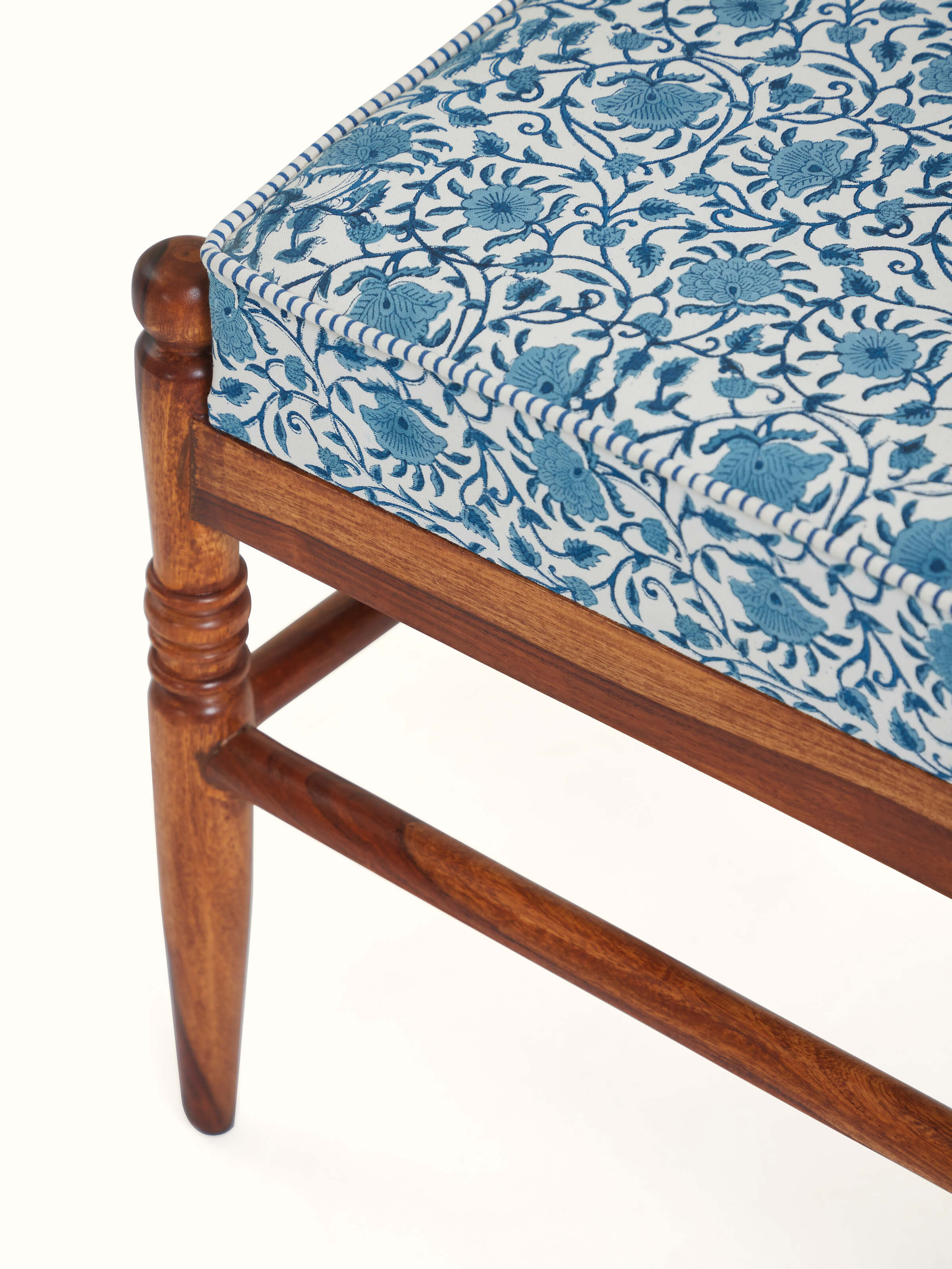 Upholstered Sheesham Study Chair