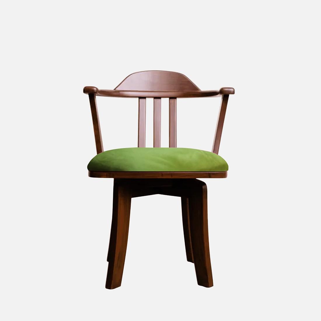 Vanilla Revolving Chair in Mint Green Colour