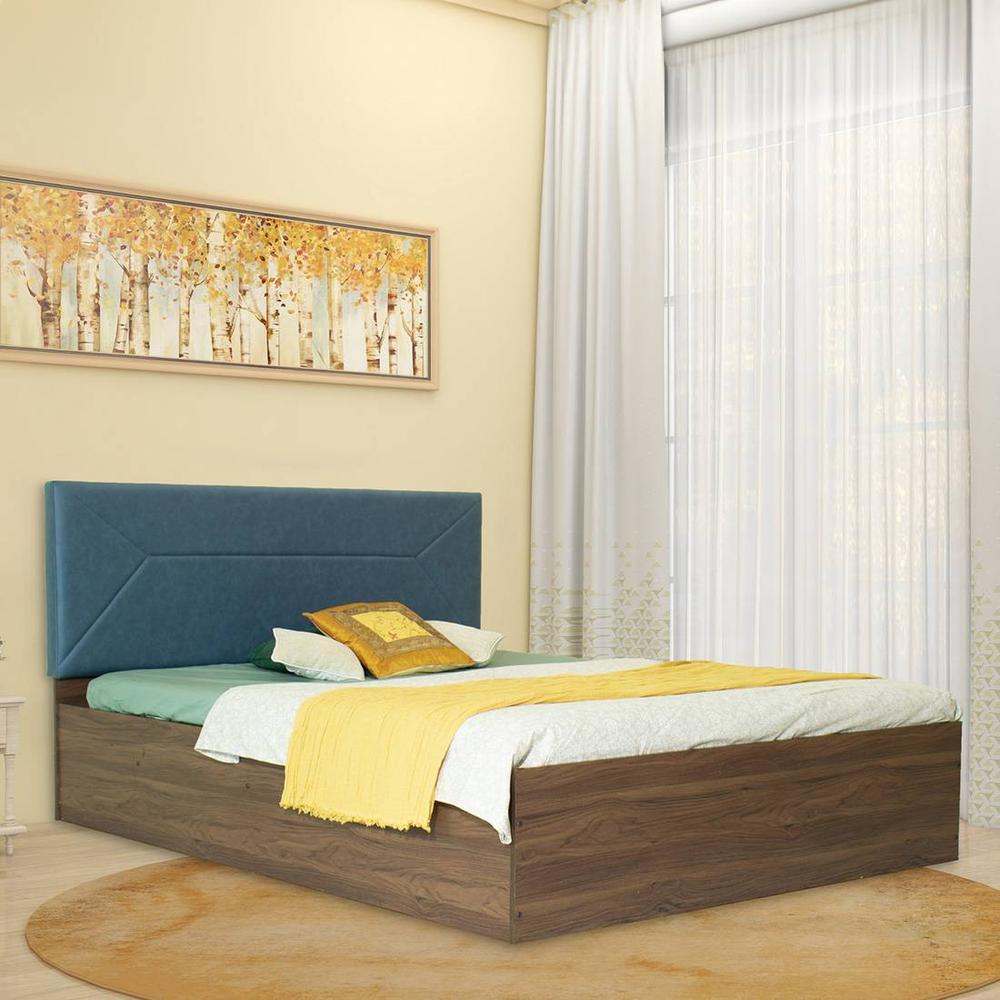 Niyama Bed With Premium Leatherette Fabric And Box Storage Queen Bed