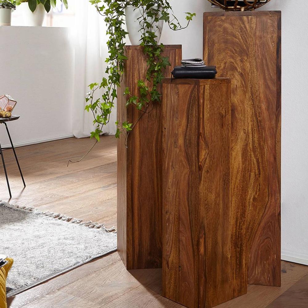 Grahame Solid Wood Nested Tables - Set of 3