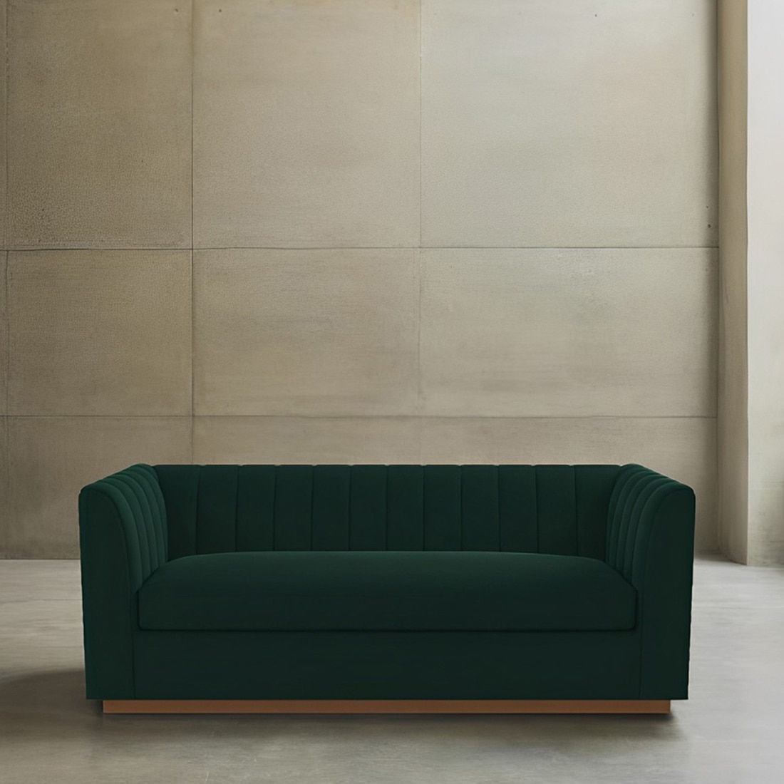 Chanty Fabric Sofa - Expressionist By Mohanbir