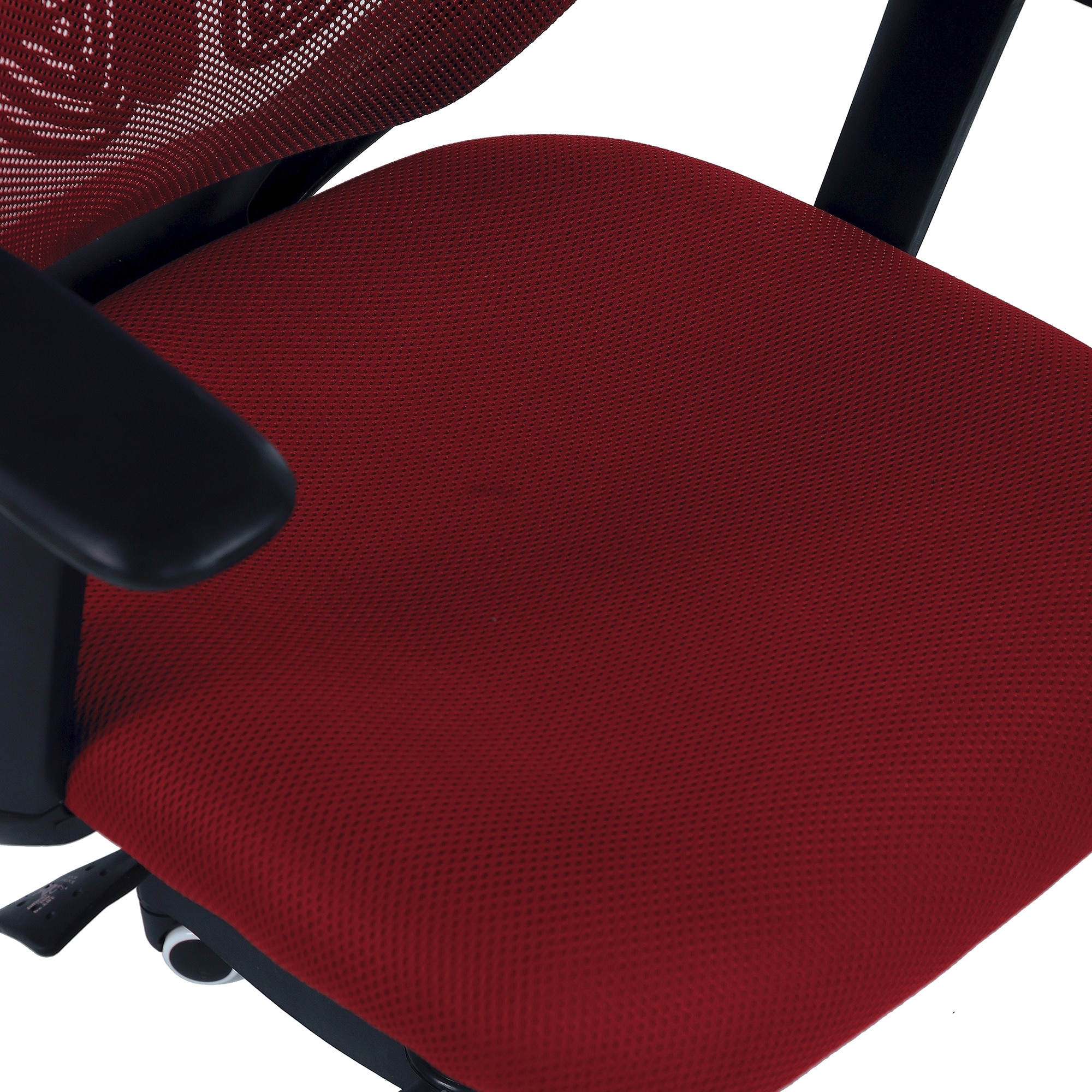 Zeeazyana High Back Ergonomic Chair in Red Colour