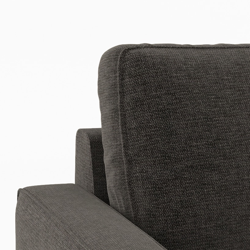 Apollo Compact Sofa Set (Colour : Smoke Grey, Cushion : Hard, Back Type : High Back, Seater : 3+2+1)