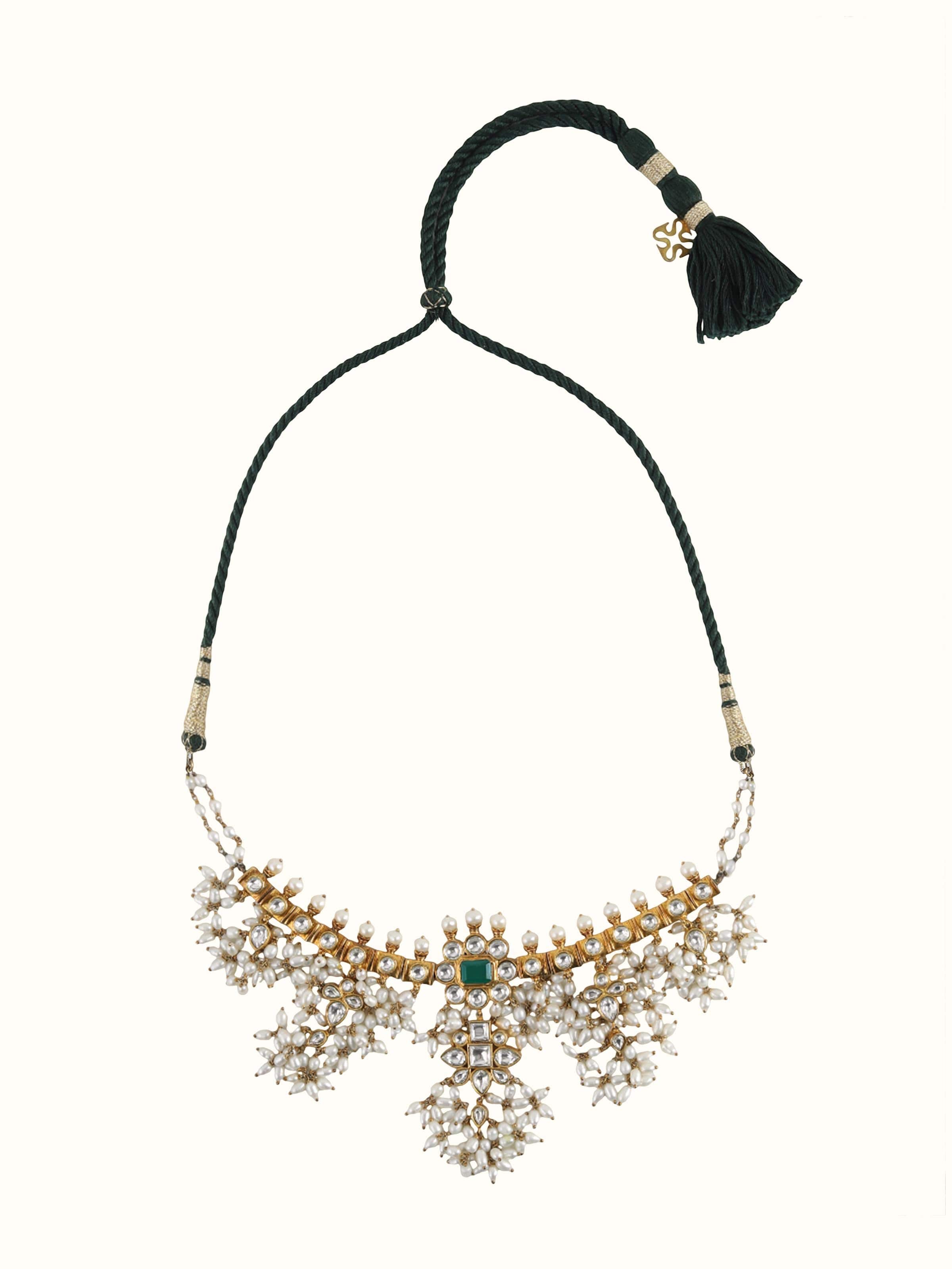 Guttapusalu Silver Choker