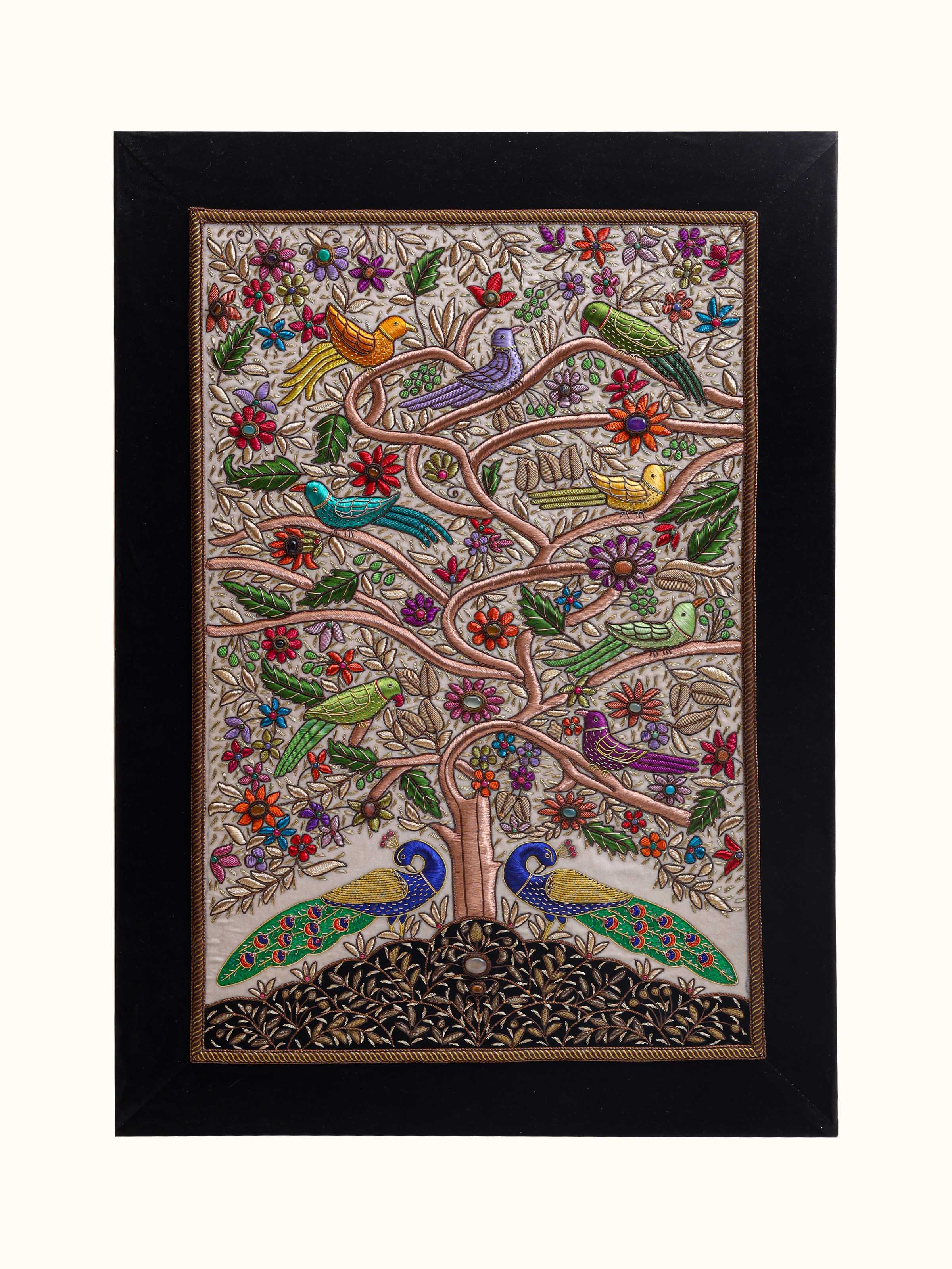 Leopard in the Forest Wall Hanging