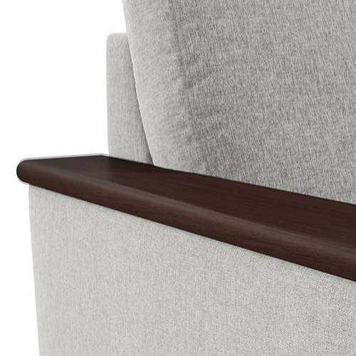 Corby Essential 2 Seater Fabric Sofa in Vapour Grey Colour