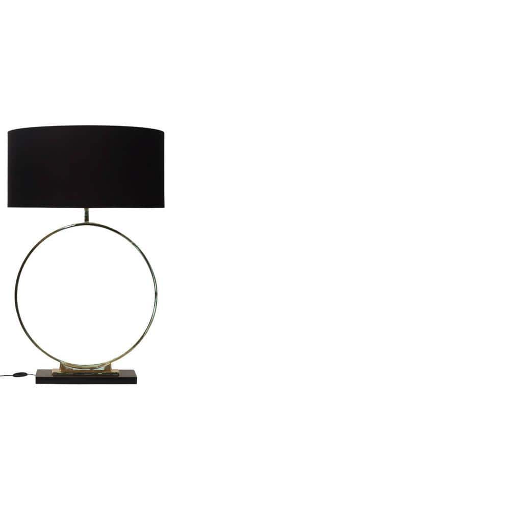Brass Ring Table Lamp