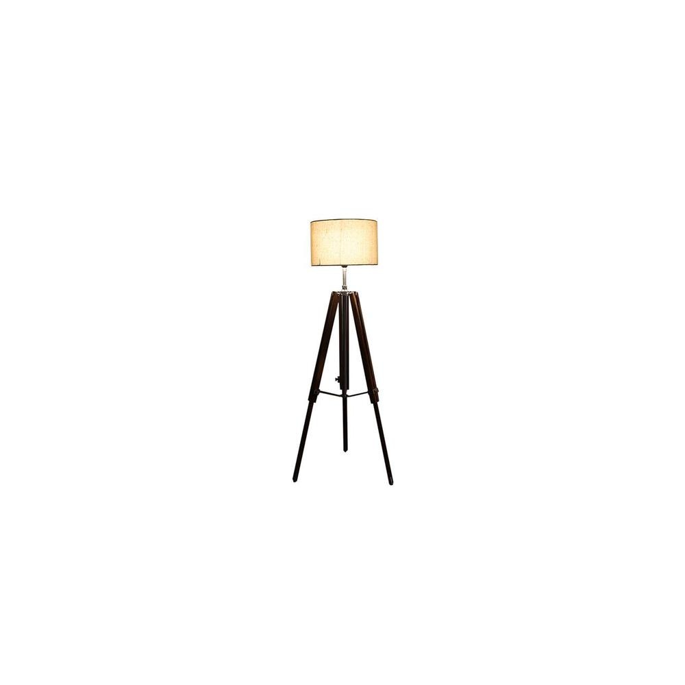 Irwin Beige Jute Shade Floor Lamp