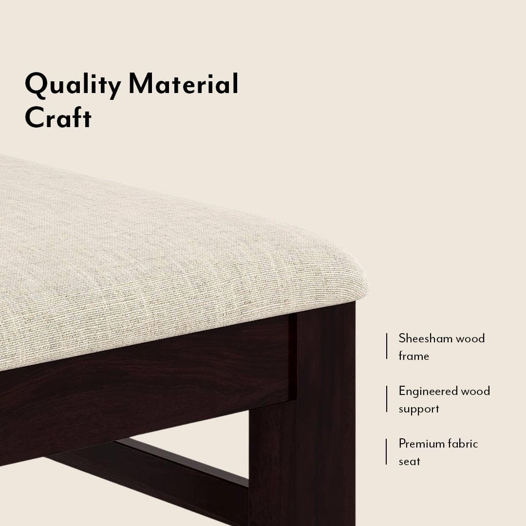 Alaine Dining Chair In Mahogany Finish With Calico Floral Colour