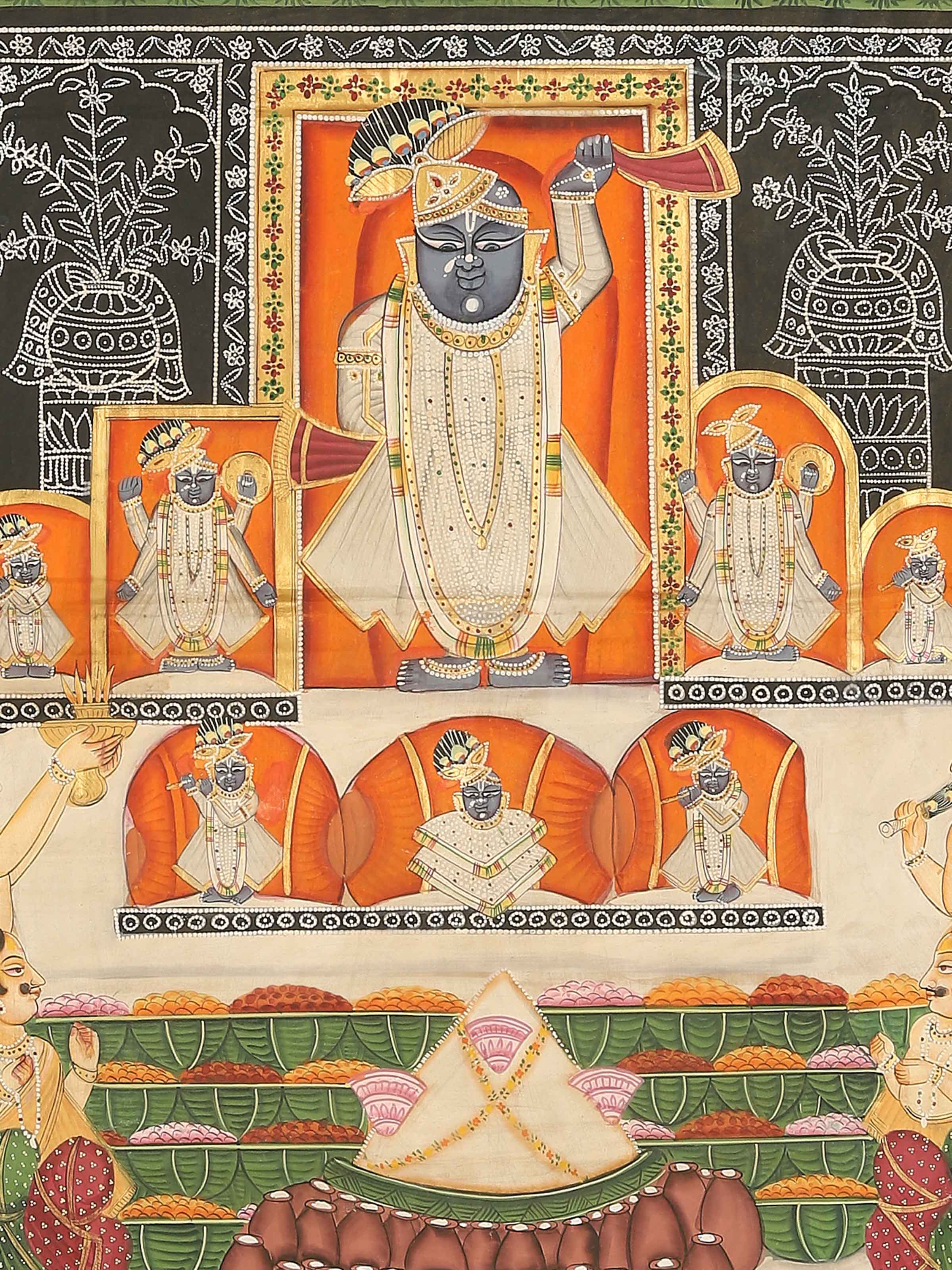 Annakut Darshan Pichwai Painting