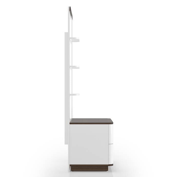 Baltoro Engineered Wood Dressing Table in White Finish