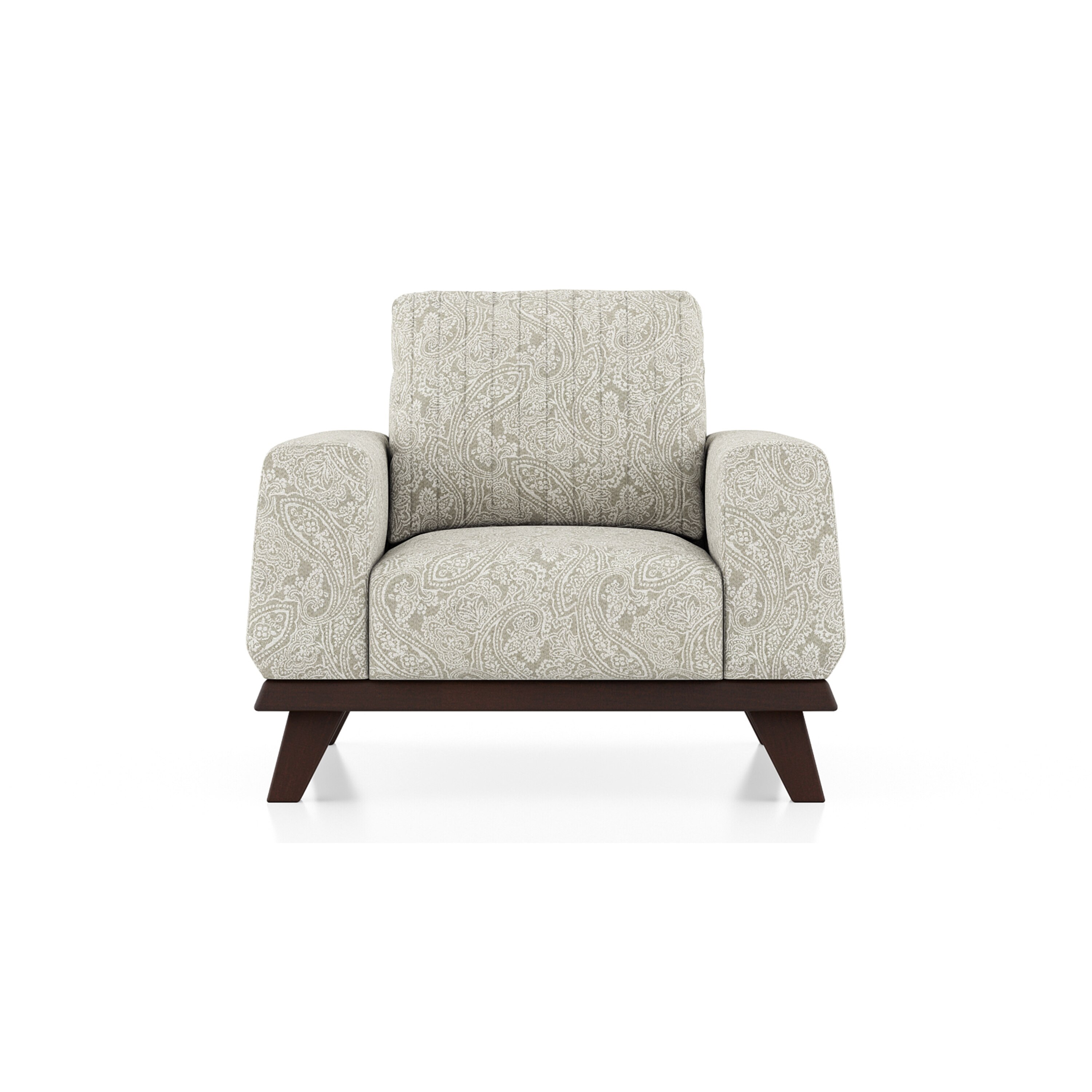 Granada Sofa Set (Colour: Monochrome Paisley, Seater: 3+2+1)